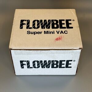 Flowbee Black Yellow Super Mini Vac And Haircutting System Barber Kit New